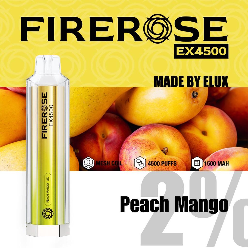 Elux Firerose EX4500 Disposable Vape Elux Tech *NEW* - vapeswholesale