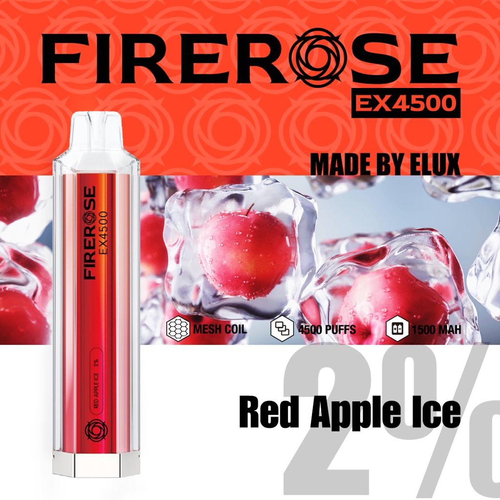 Elux Firerose EX4500 Disposable Vape Elux Tech *NEW* - vapeswholesale