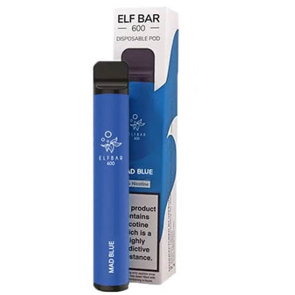 Elf Bar 600 Puffs Disposable Pod Device - vapeswholesale