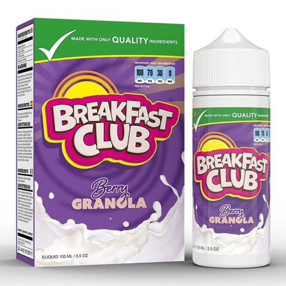 Breakfast Club: 100ml Shortfill - vapeswholesale