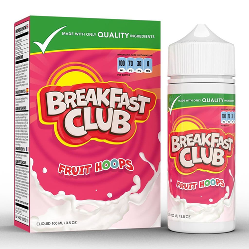 Breakfast Club: 100ml Shortfill - vapeswholesale