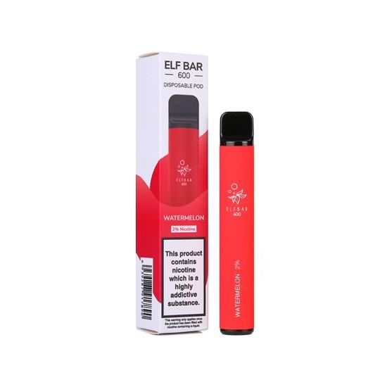 Elf Bar 600 Puffs Disposable Pod Device - vapeswholesale