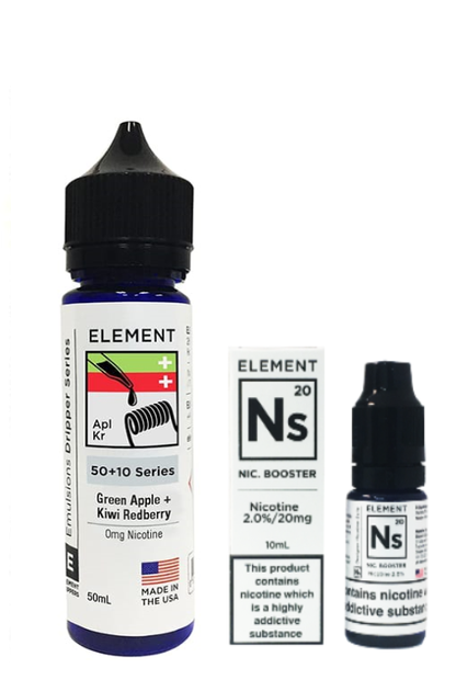 Element 50ml ShortFill E-Liquid - vapeswholesale