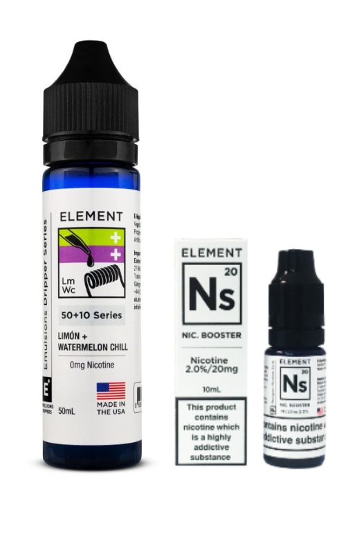 Element 50ml ShortFill E-Liquid - vapeswholesale