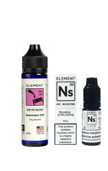 Element 50ml ShortFill E-Liquid - vapeswholesale