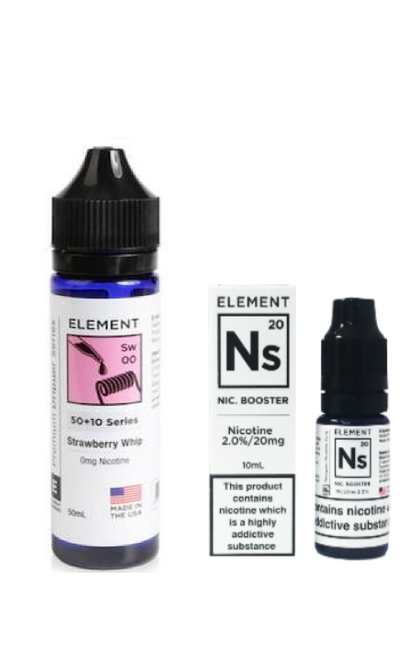 Element 50ml ShortFill E-Liquid - vapeswholesale