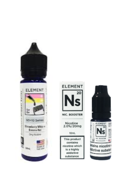 Element 50ml ShortFill E-Liquid - vapeswholesale