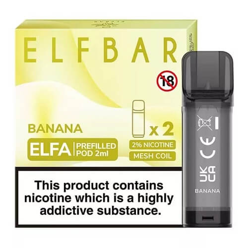 Box of 10 Elf Bar Elfa Pre-Filled Pods - vapeswholesale