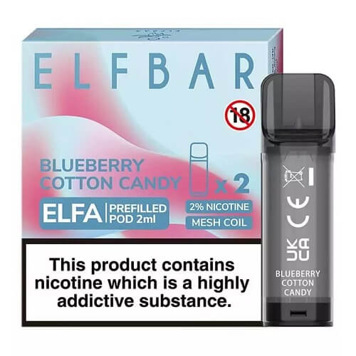 Box of 10 Elf Bar Elfa Pre-Filled Pods - vapeswholesale