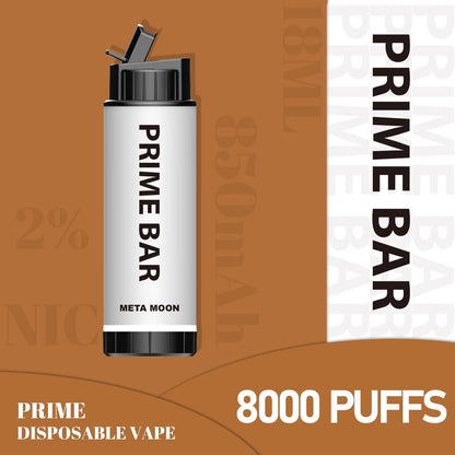 Prime Bar 8000 Disposable Vape Puff Pod Device - vapeswholesale