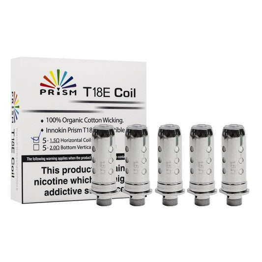 Innokin T18E COILS Prism Endura Replacement Coil Heads 1.5ohm UK SELLER - vapeswholesale