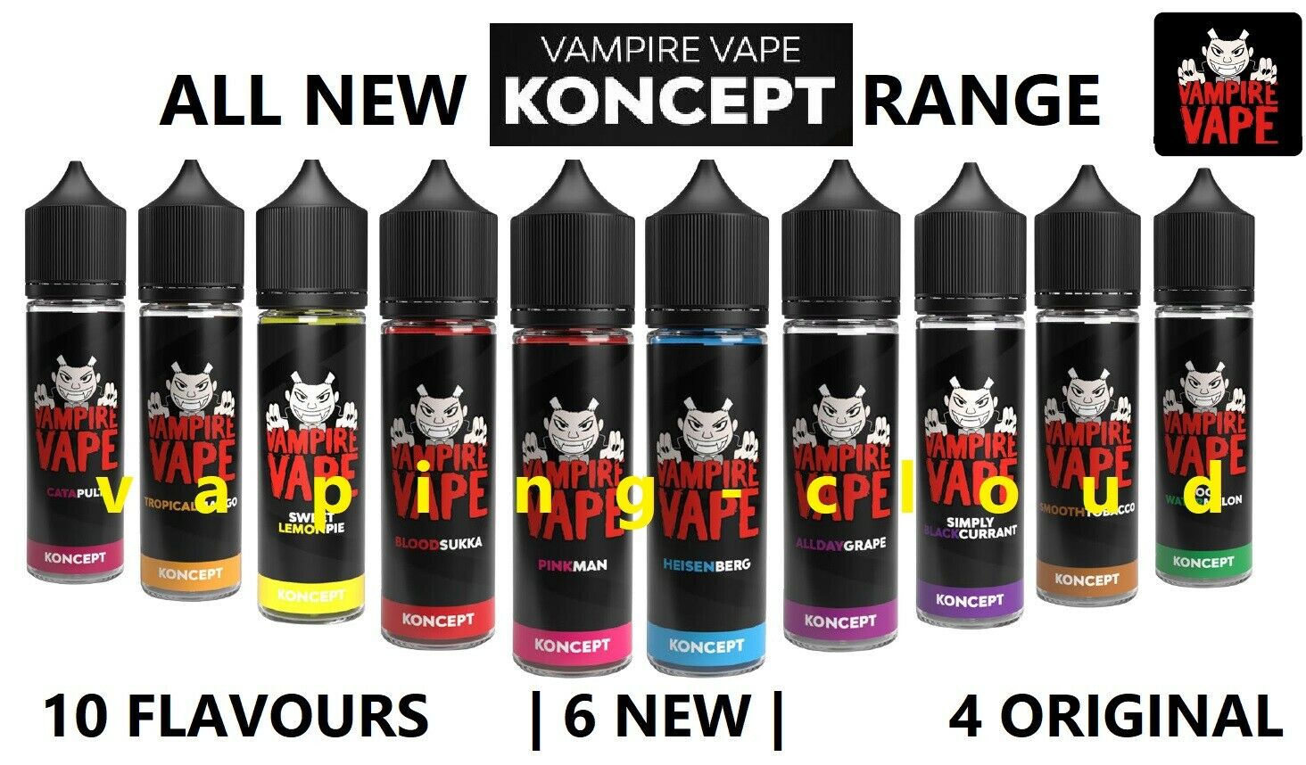 Vampire Vape Koncept XIX® Heisenberg Pinkman E-Liquid Vape Juice 0mg Bottle 50ml - vapeswholesale