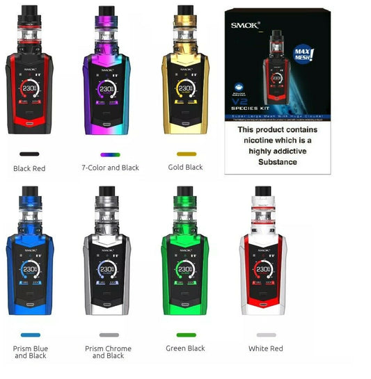 SMOK SPECIES KIT TOUCH SCREEN 230w VAPE MOD STARTER VAPE PEN KIT - vapeswholesale