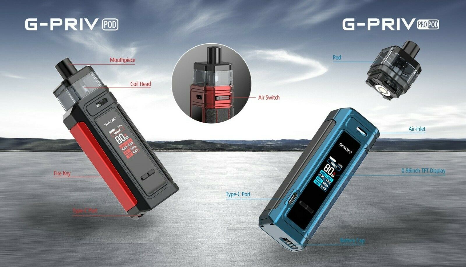 Smok G Priv Pod Vape Kit - vapeswholesale