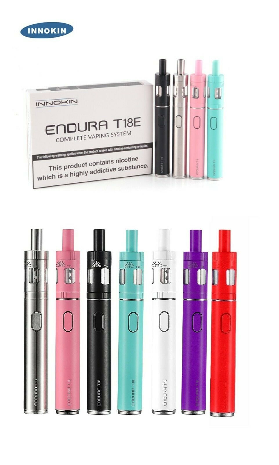 Innokin Endura T18e Vape Starter Kit - vapeswholesale