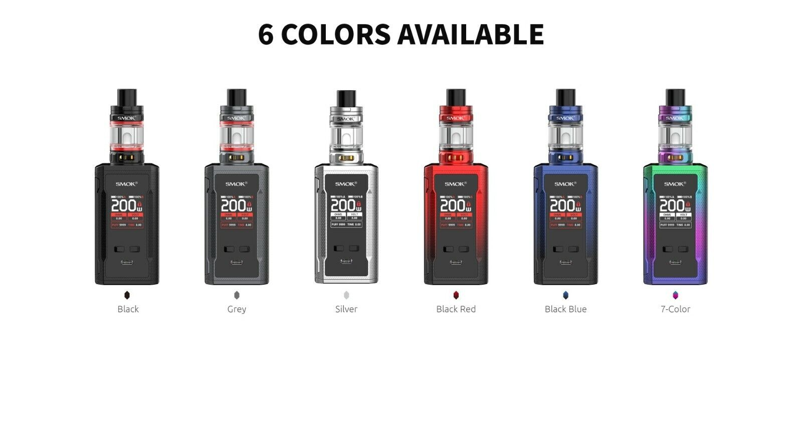 Smok R-Kiss 2 Mod Kit 200W 2ml Tank VAPE MOD VAPE PEN KIT - vapeswholesale