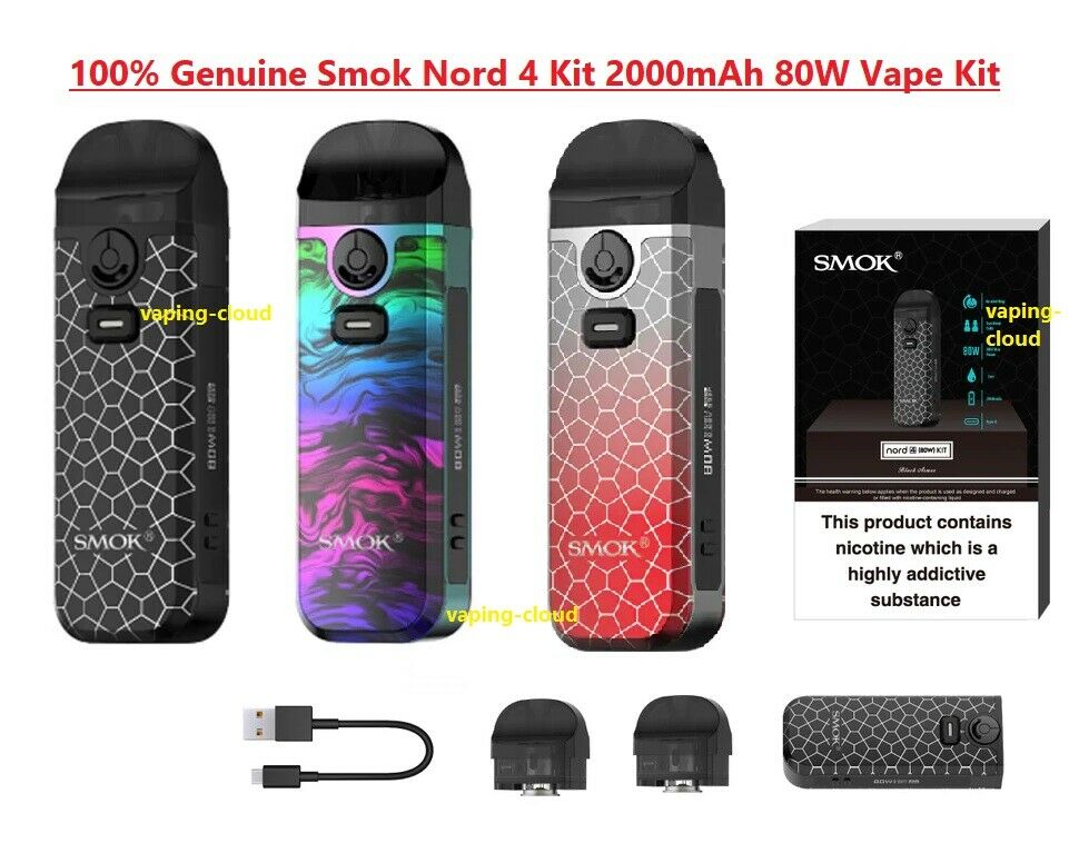 Smok NORD 4 80W Kit - vapeswholesale