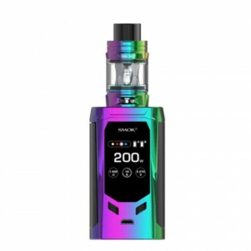 RAINBOW Smok R-Kiss Mod Kit 200W 2ml Tank VAPE STARTER VAPE PEN Kit - vapeswholesale