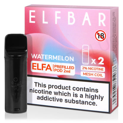 Box of 10 Elf Bar Elfa Pre-Filled Pods - vapeswholesale